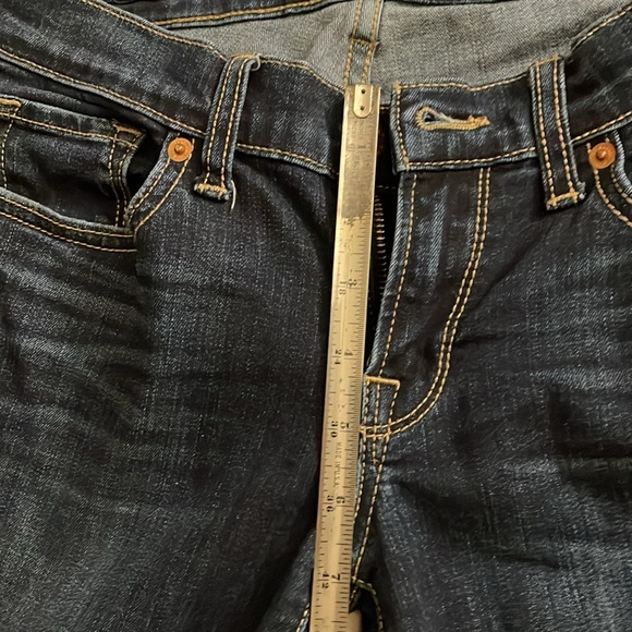 Lucky Brand size 2/26 L Charlie Baby Boot dark wash jeans - Picture 7 of 10